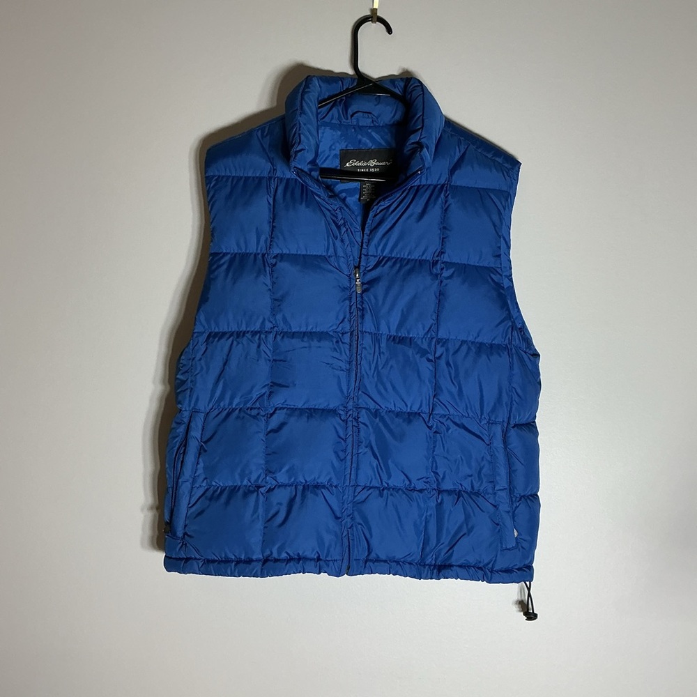 Eddie Bauer Blue Puffer Vest
